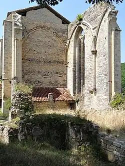 L'Abbaye-Nouvelle : vestiges de l'église