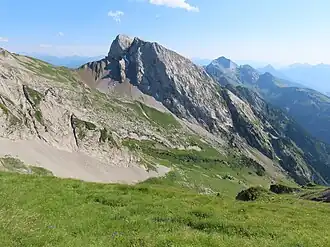 L'Étale depuis la pointe de Merdassier.