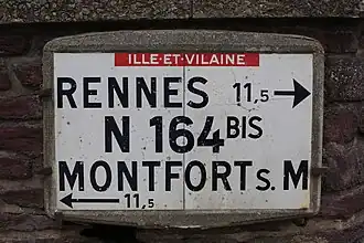 Image illustrative de l’article Route nationale 164bis