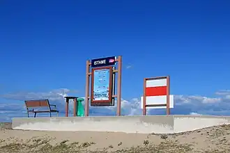 La halte dans sa plus simple expression.