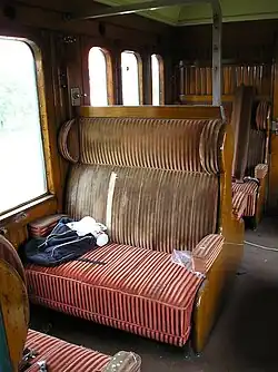 Intérieur en première classe (ex 2e classe).