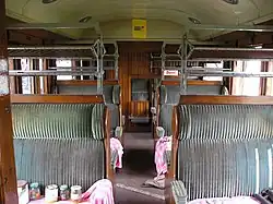 Intérieur en première classe (ex 2e classe).