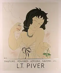 Publicité des années 1920 signée Charles Martin.