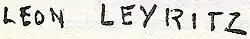 signature de Léon Leyritz