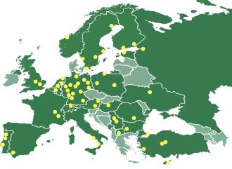 Carte de l'organisation