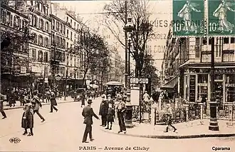L'aspect initial de la bouche de métro au début du XXe siècle.