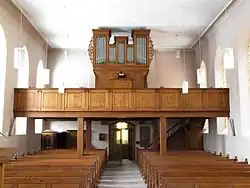 Orgue de tribune Charles Wetzel (1875).