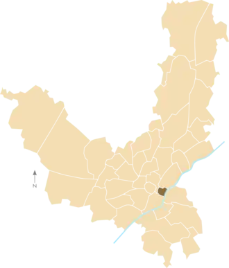 Localisation de La Cité