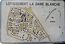 Lotissement de la Dame blanche.