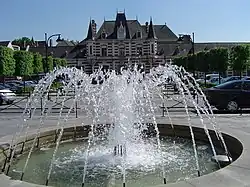 La Gare de Vitré (1855)