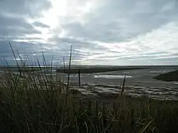 En arrière-plan, le sud de la baie, le Hourdel.
