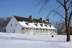La Petite Ferme qui abrite les bureaux administratifs de la réserve