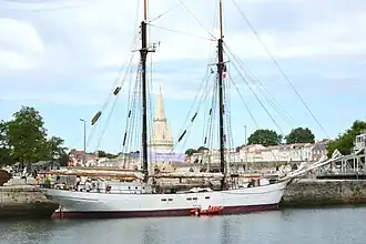 La goélette Avontuur.