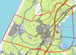 Carte topographique.