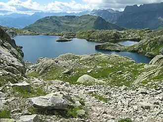 Image illustrative de l’article Lac Cornu (aiguilles Rouges)