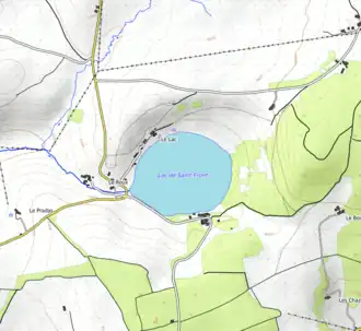 Image illustrative de l’article Lac de Saint-Front