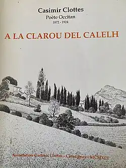Recueil de poèmes de Casimir Clottes