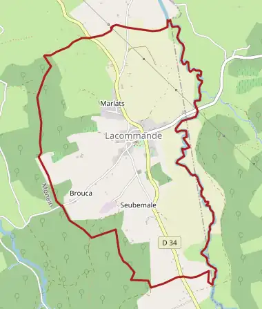 Carte OpenStreetMap.