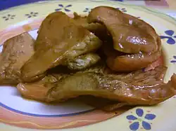 Lactaires délicieux fris (Pologne)