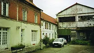 L'ancienne laiterie-fromagerie SAFR de Monchelet en 2006.