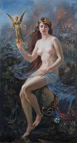 La Victoire ou La Muse de Verdun (1919), ville de Bois-Colombes.