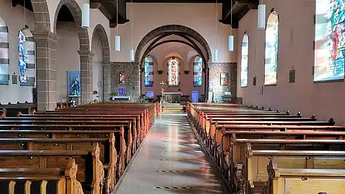 Intérieur de l'Église de l'Immaculée-Conception