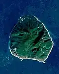 Image satellite de Mikurajima.