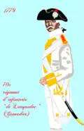 régiment de Languedoc de 1779 à 1791