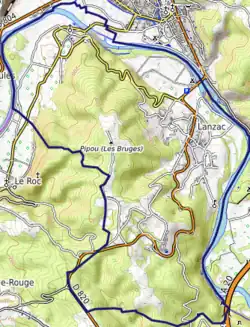 Carte topographique
