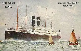 carte postal représentant le Lapland