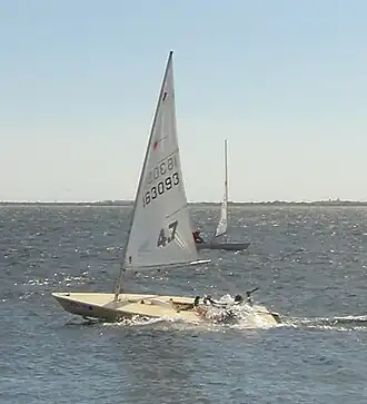 illustration de Laser (bateau)