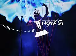 spectacle de harpe laser "novaYA" (nouveau)