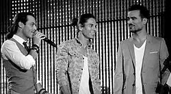 Nuno Resende, Julio Iglesias Jr, Damien Sargue