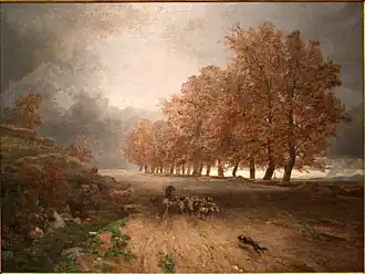 Orage, Nîmes, musée des beaux-arts.