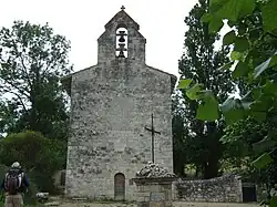 La chapelle Saint-Sernin non loin de Lauzerte.