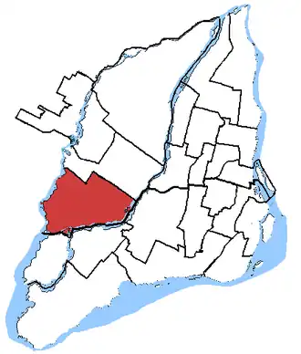 Carte de la circonscription