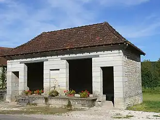 Le lavoir.