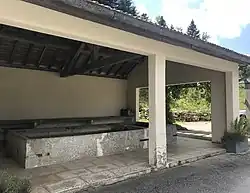 Le lavoir.