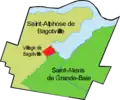 1876Érection canonique de la municipalité de paroisse de Saint-Alphonse-De Bagotville et Bagotville devient un village