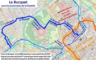 Le Bucquet avant la Citadelle