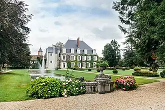 Château de Laàs en 2017.