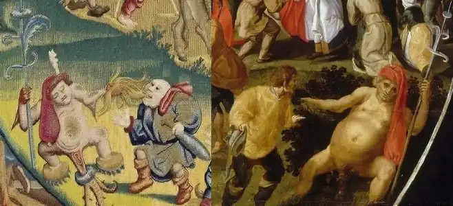 Comparaison avec la tapisserie.