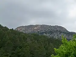 Le Clapis des Dentelles, vu de Lafare