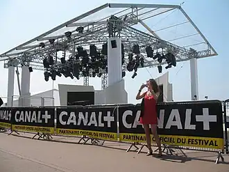 Le plateau vu de la Croisette.