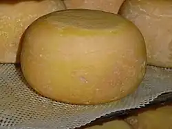 Photo d'un fromage, de forme circulaire