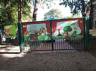 Entrée avenue Léon Jouhaux, 2022