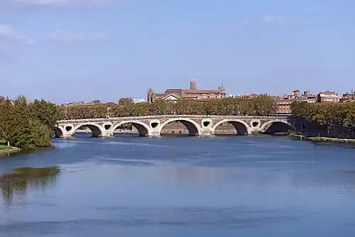 La Garonne à Toulouse.