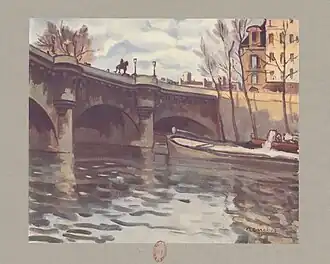 "Le Pont Neuf", revue La Gerbe, 19 mars 1927.