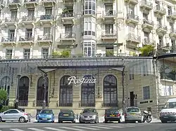 Vue du rez-de-chaussée extérieur.