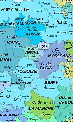 Image illustrative de l’article Liste des comtes et ducs de Vendôme